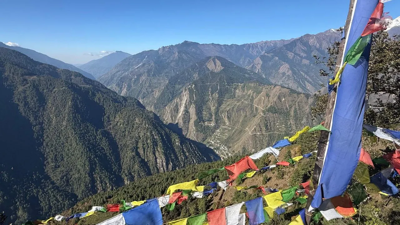 Vistes del Langtang Lirung